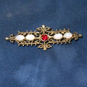 VINTAGE ESTATE SARAH COVENTRY STERLING SILVER PIN